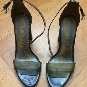 Sam Edelman Yaro Black Block Heels Sandals